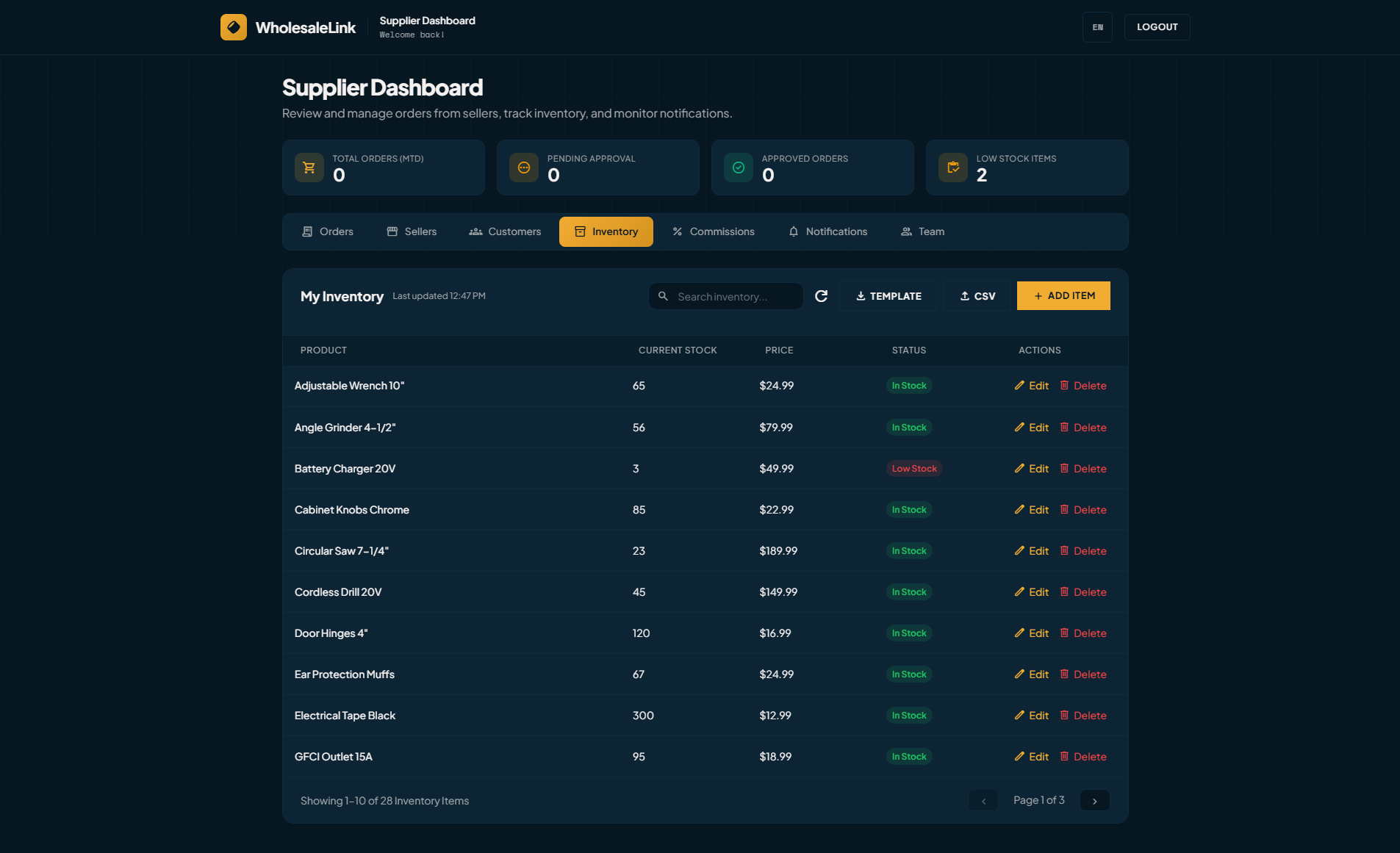 Inventory Management